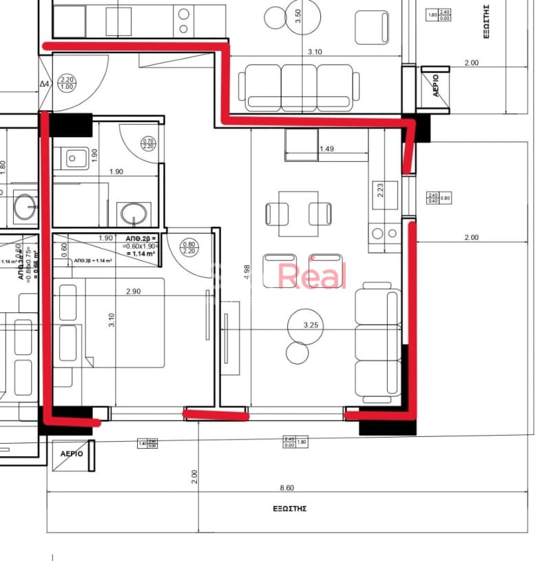Διαμέρισμα στην Θέρμη - Κέντρο, Θέρμη — Φωτογραφία 19 από 25