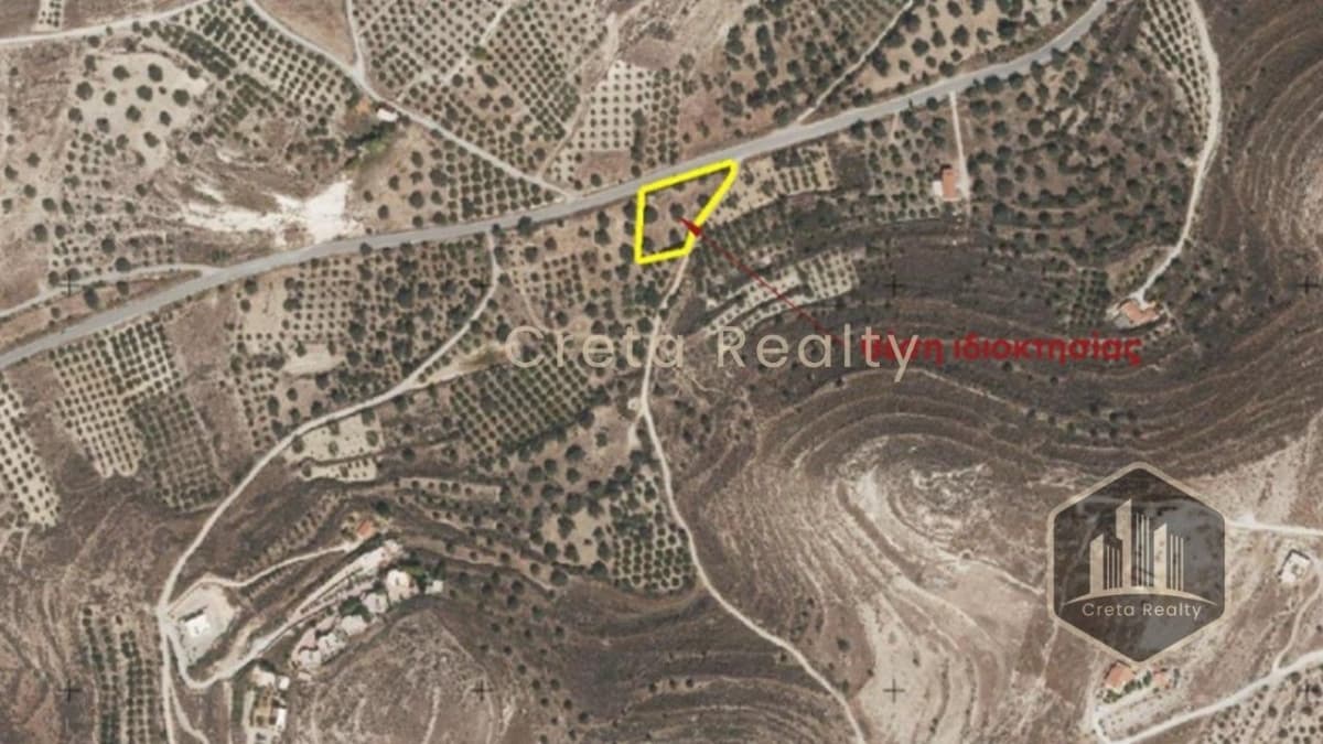 Οικόπεδο στην Καμηλάρι, Τυμπάκι — Φωτογραφία 1 από 2