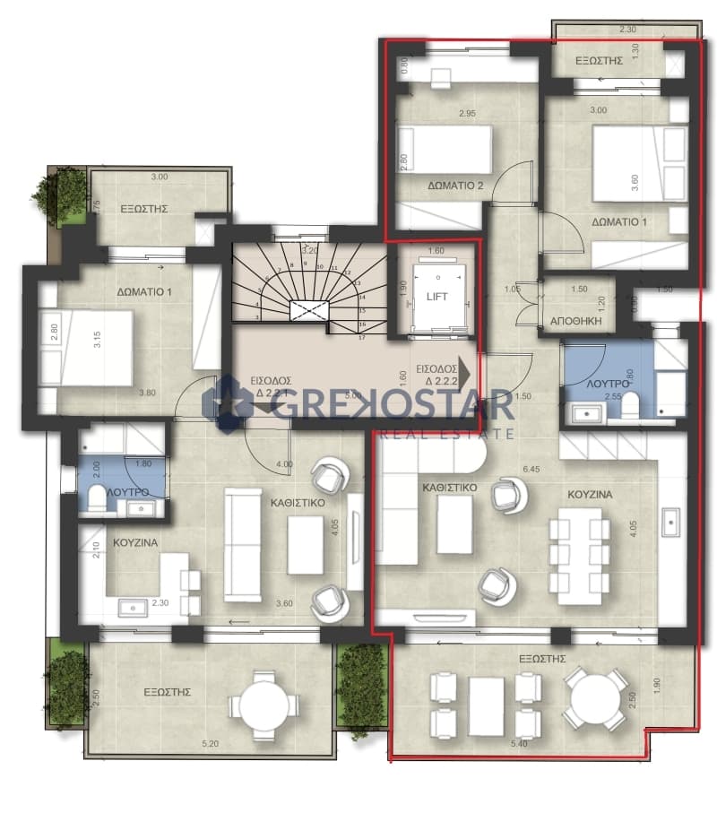 Apartment in Center, Thermi — Photo 13 of 25