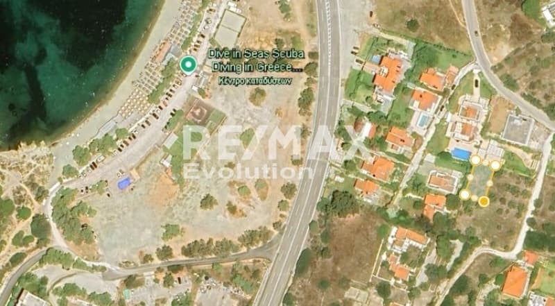 Οικόπεδο στην Μαύρο Λιθάρι, Σαρωνίδα — Φωτογραφία 1 από 2